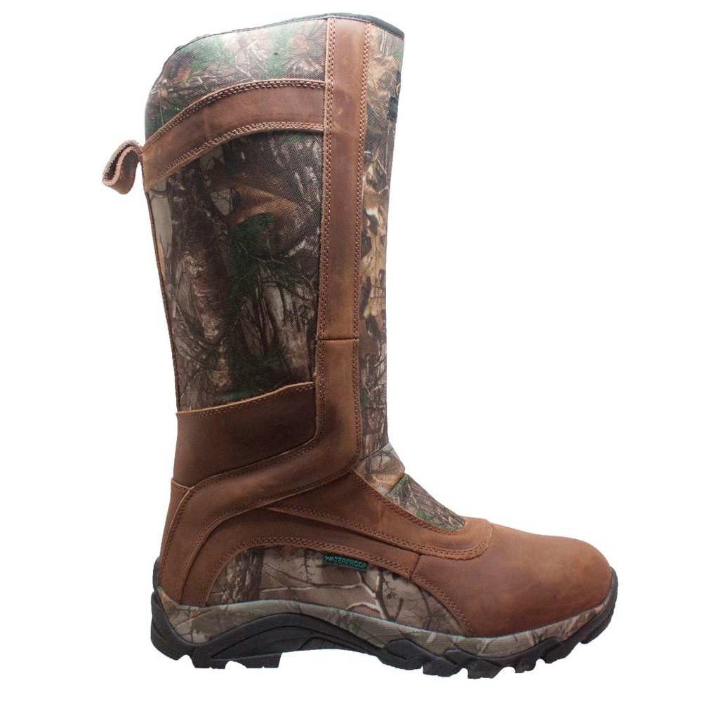 Men's Camo Brown Snake Bite Boots